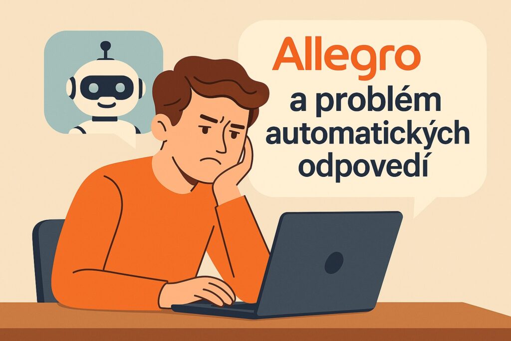 Ilustracny banner k clanku o automatickych odpovediach Allegro