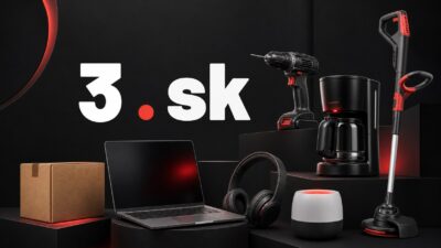 Na slovenskom internete štartuje 3.sk: e-shop na jednej z najvzácnejších domén ponúka takmer pol milióna produktov