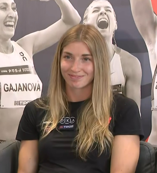 Slovenská atlétka Emma Zapletalová